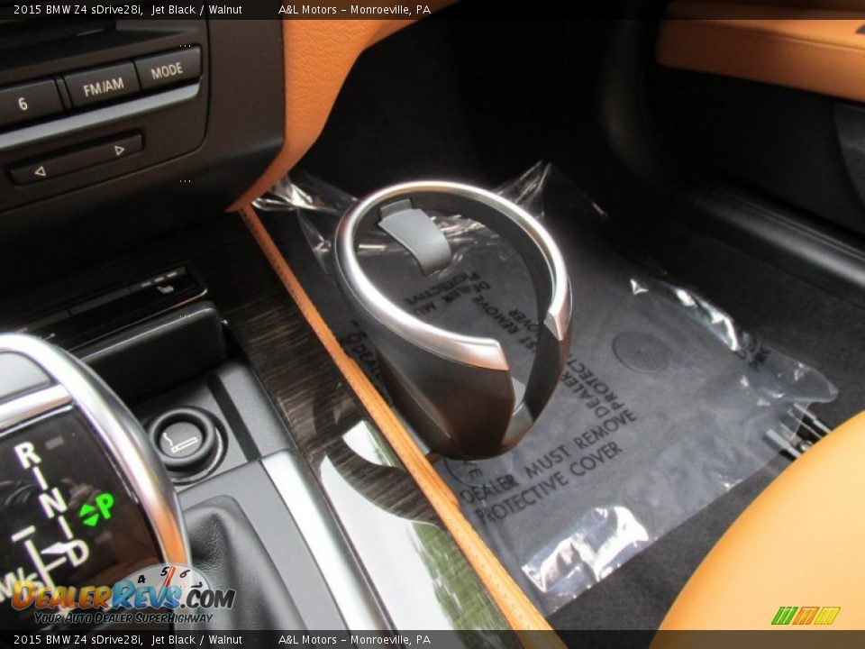2015 BMW Z4 sDrive28i Jet Black / Walnut Photo #18