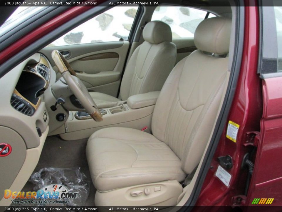 Almond Interior - 2000 Jaguar S-Type 4.0 Photo #12