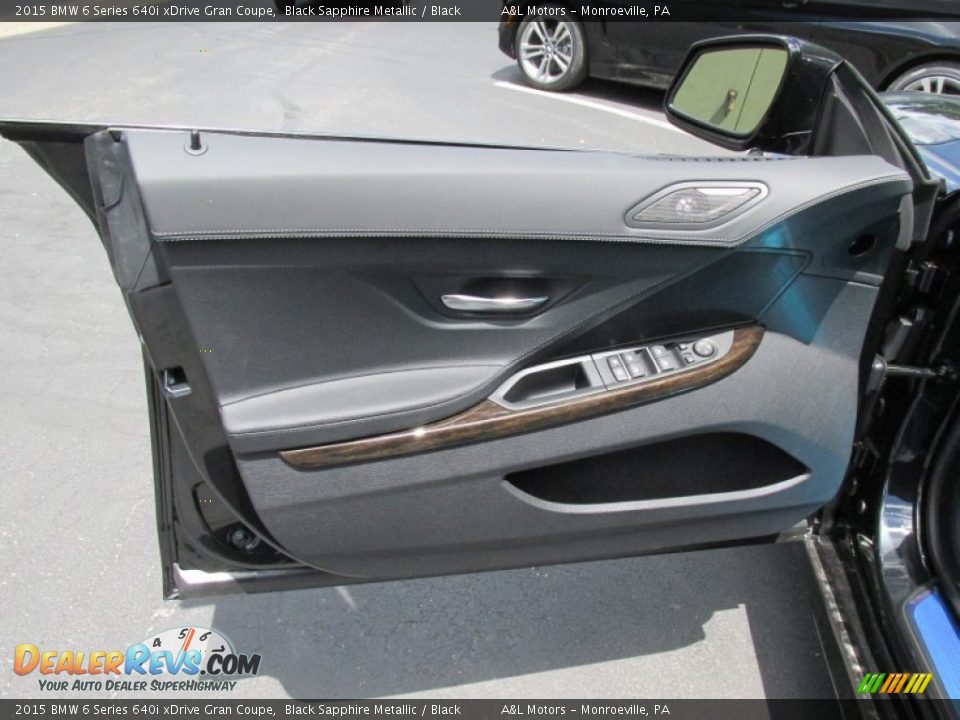 Door Panel of 2015 BMW 6 Series 640i xDrive Gran Coupe Photo #10