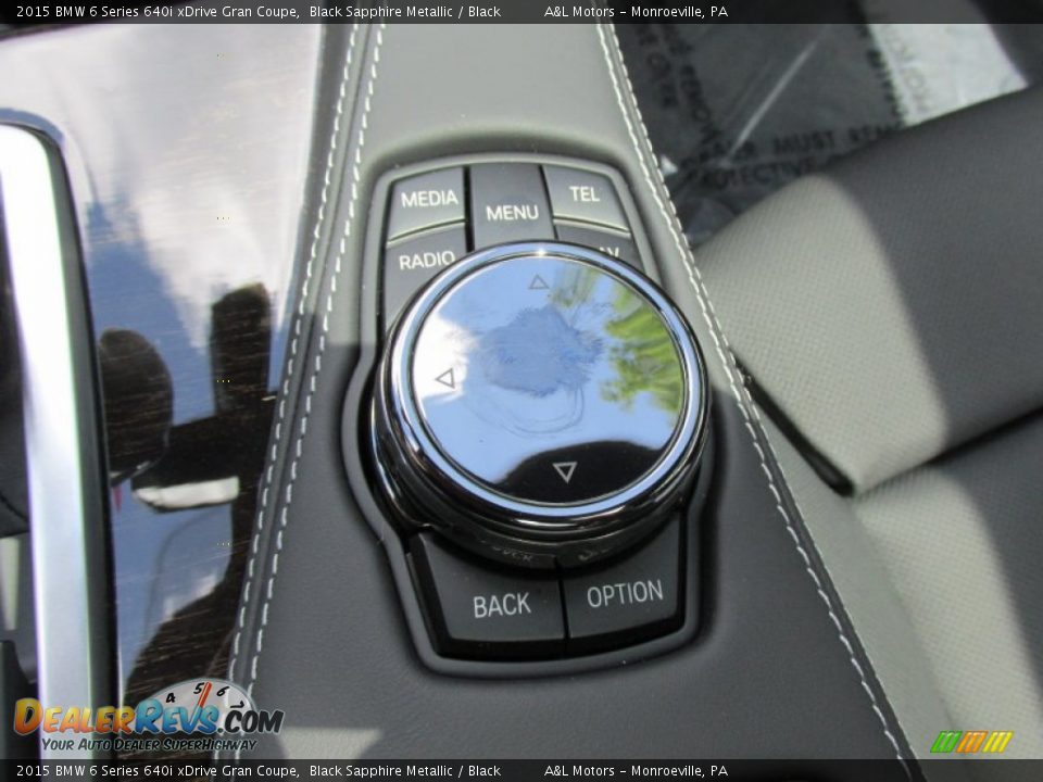 Controls of 2015 BMW 6 Series 640i xDrive Gran Coupe Photo #16