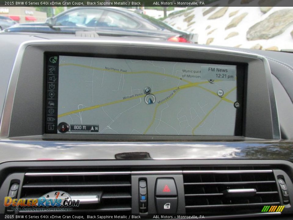 Navigation of 2015 BMW 6 Series 640i xDrive Gran Coupe Photo #17