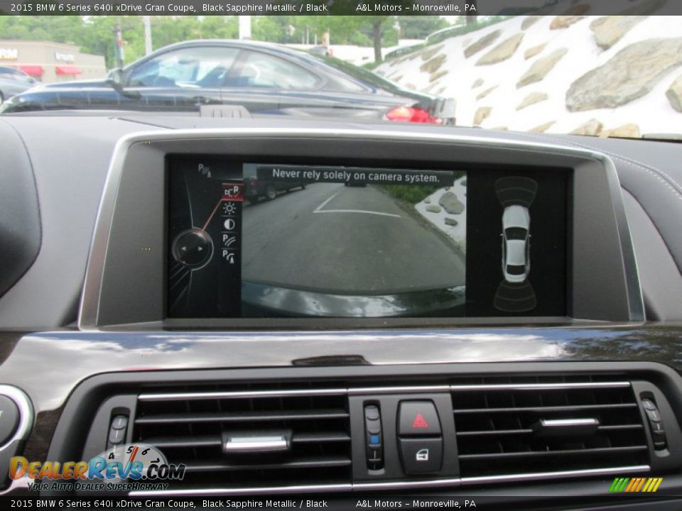 Controls of 2015 BMW 6 Series 640i xDrive Gran Coupe Photo #18