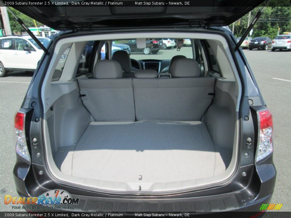 2009 Subaru Forester 2.5 X Limited Dark Gray Metallic / Platinum Photo #19
