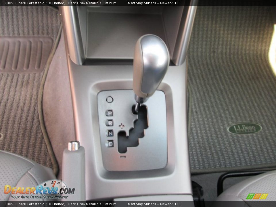 2009 Subaru Forester 2.5 X Limited Dark Gray Metallic / Platinum Photo #26