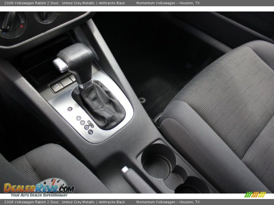 2008 Volkswagen Rabbit 2 Door United Grey Metallic / Anthracite Black Photo #18
