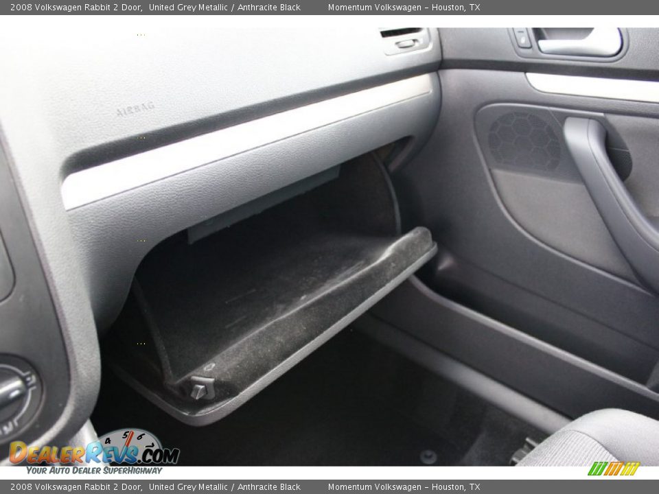 2008 Volkswagen Rabbit 2 Door United Grey Metallic / Anthracite Black Photo #21