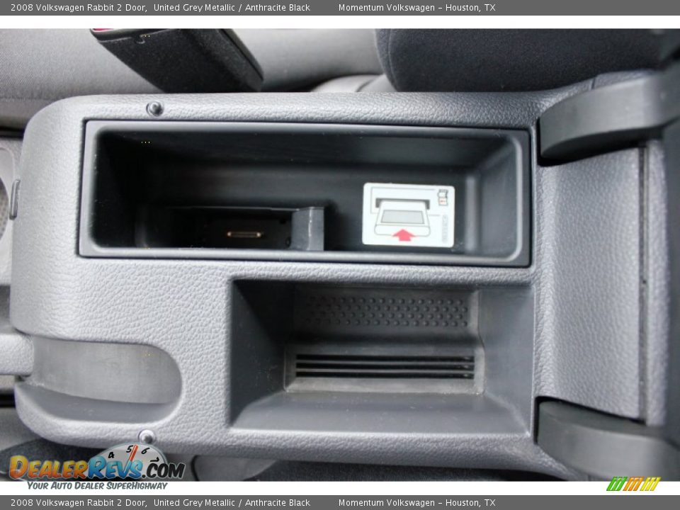 2008 Volkswagen Rabbit 2 Door United Grey Metallic / Anthracite Black Photo #22