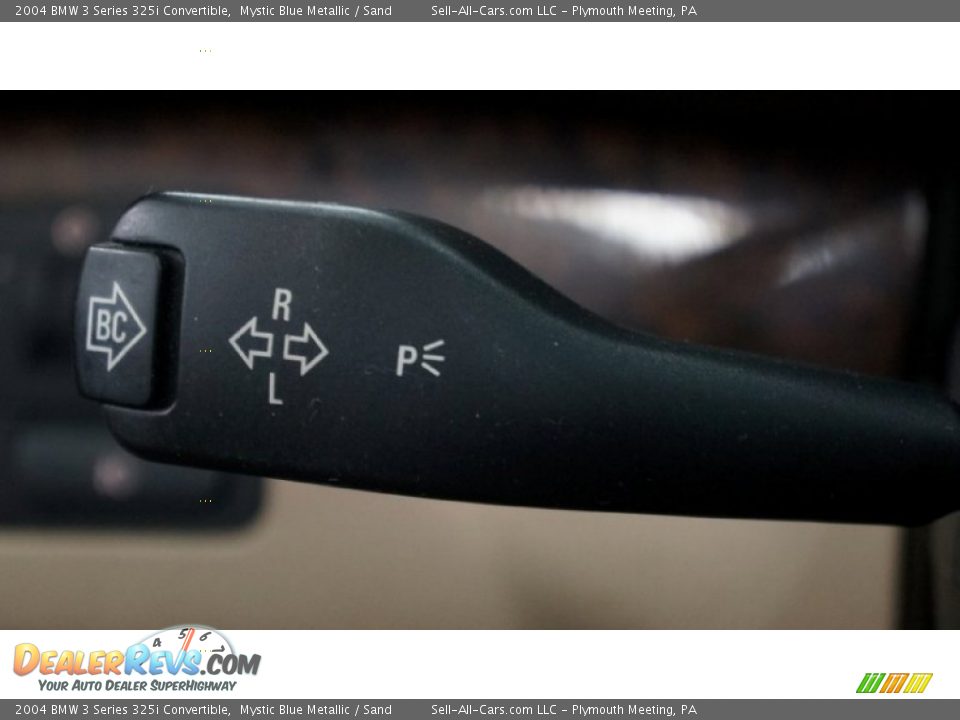 2004 BMW 3 Series 325i Convertible Mystic Blue Metallic / Sand Photo #31