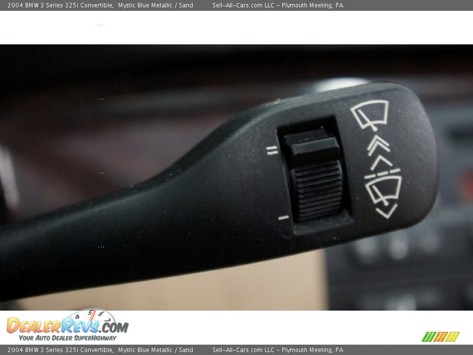 2004 BMW 3 Series 325i Convertible Mystic Blue Metallic / Sand Photo #32