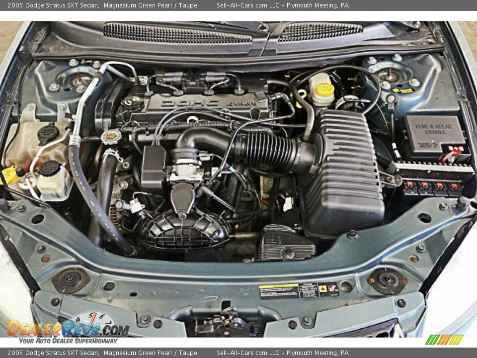 2005 Dodge Stratus SXT Sedan Magnesium Green Pearl / Taupe Photo #10