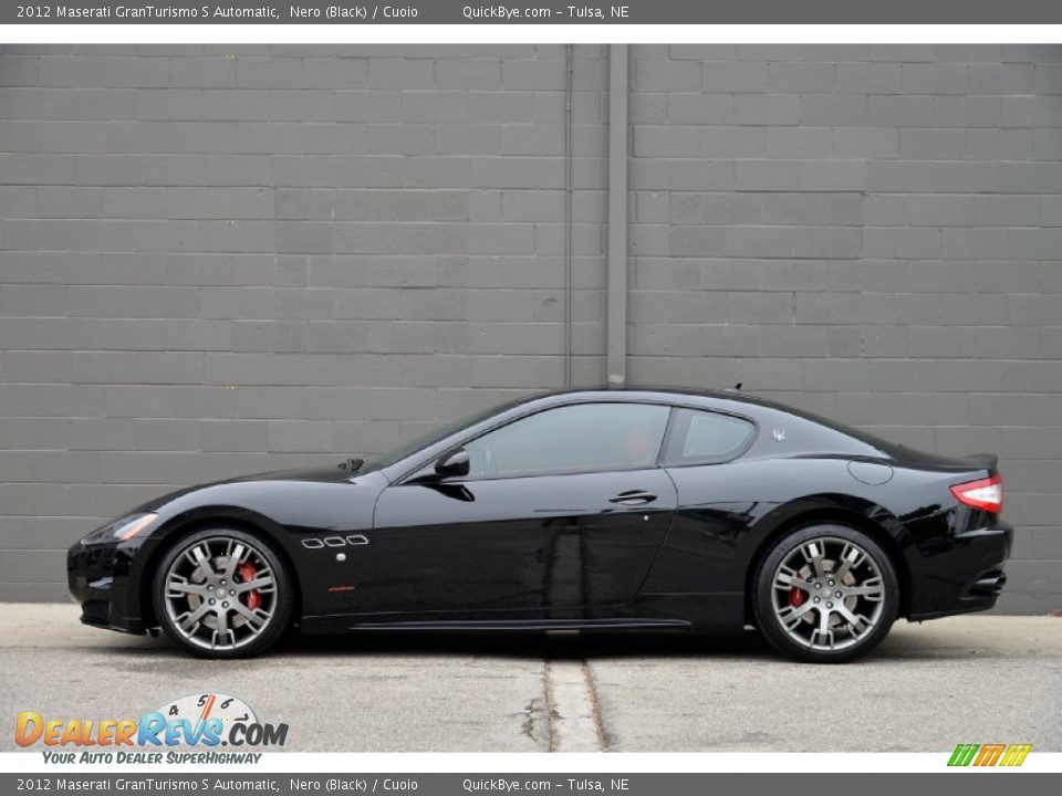 Nero (Black) 2012 Maserati GranTurismo S Automatic Photo #4