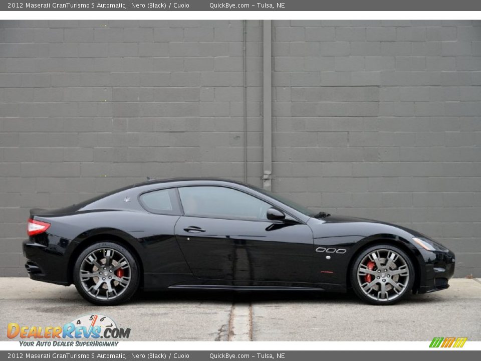 Nero (Black) 2012 Maserati GranTurismo S Automatic Photo #5