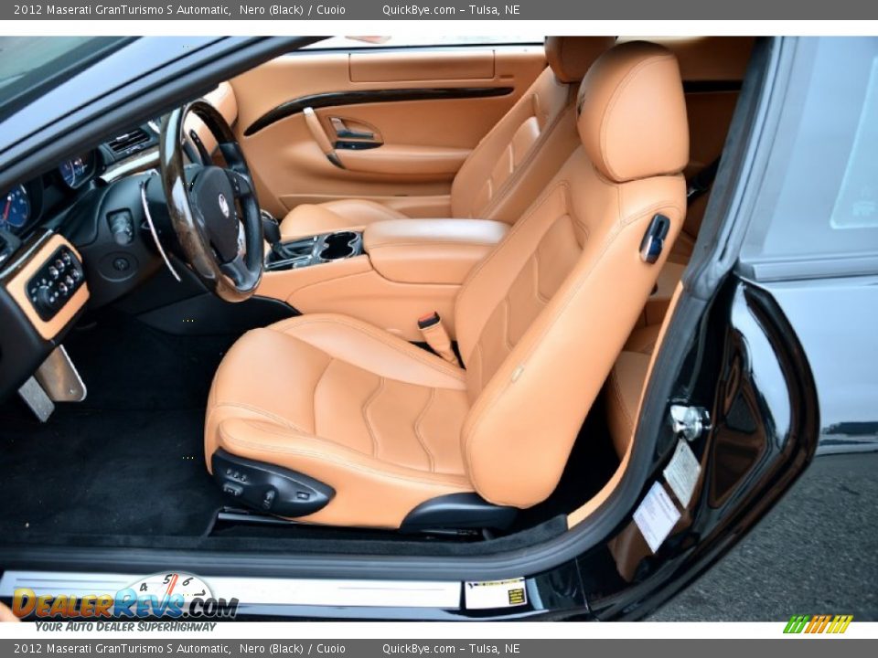 Front Seat of 2012 Maserati GranTurismo S Automatic Photo #7