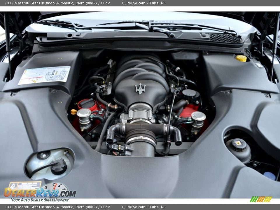 2012 Maserati GranTurismo S Automatic 4.7 Liter DOHC 32-Valve VVT V8 Engine Photo #16