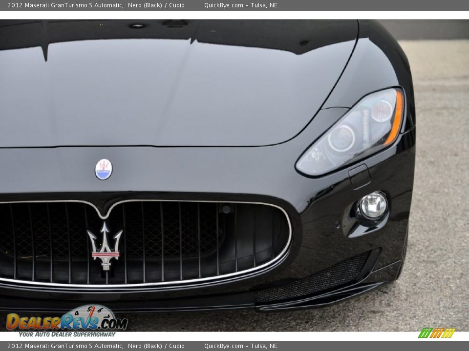 2012 Maserati GranTurismo S Automatic Nero (Black) / Cuoio Photo #22