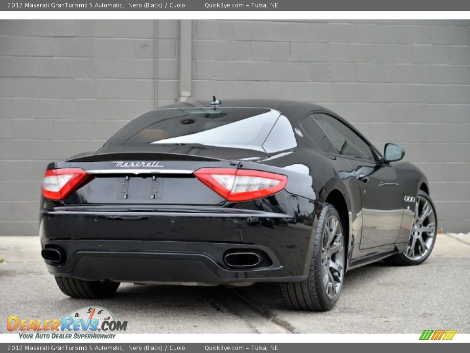 Nero (Black) 2012 Maserati GranTurismo S Automatic Photo #24