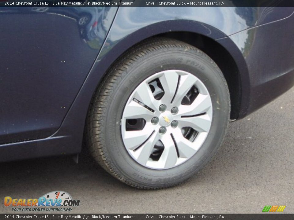2014 Chevrolet Cruze LS Blue Ray Metallic / Jet Black/Medium Titanium Photo #3