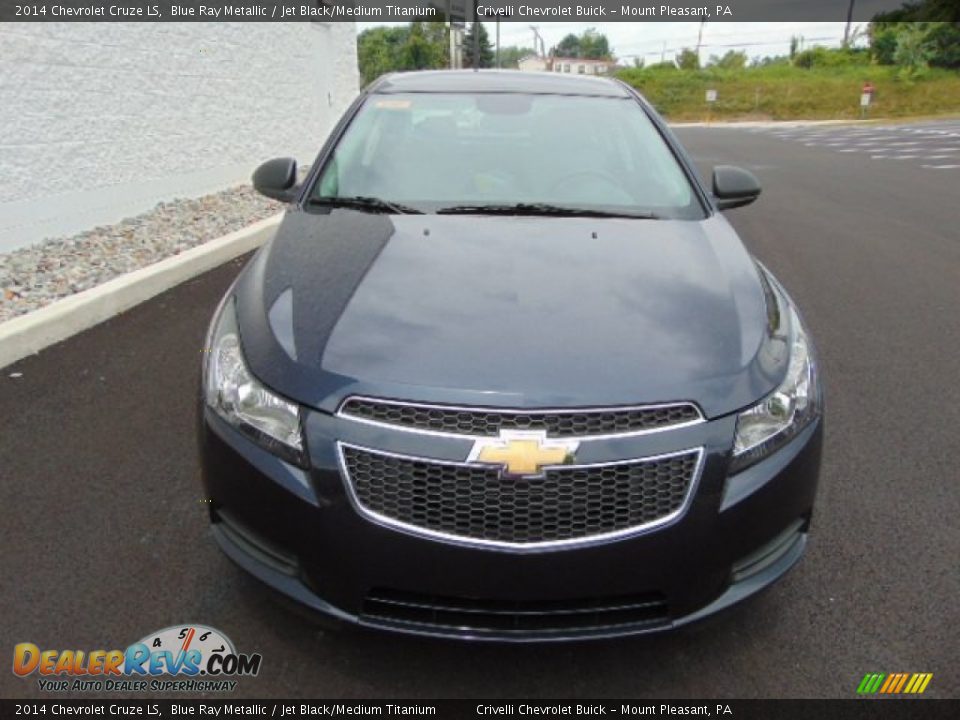 2014 Chevrolet Cruze LS Blue Ray Metallic / Jet Black/Medium Titanium Photo #4