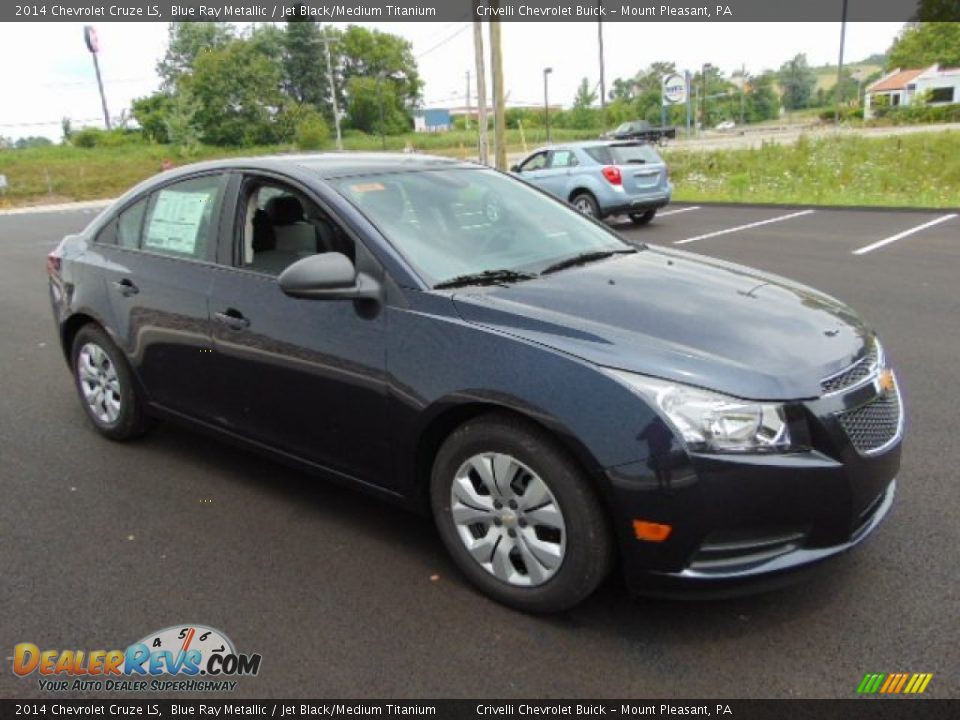 2014 Chevrolet Cruze LS Blue Ray Metallic / Jet Black/Medium Titanium Photo #5