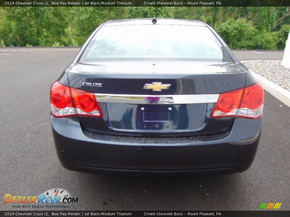 2014 Chevrolet Cruze LS Blue Ray Metallic / Jet Black/Medium Titanium Photo #6