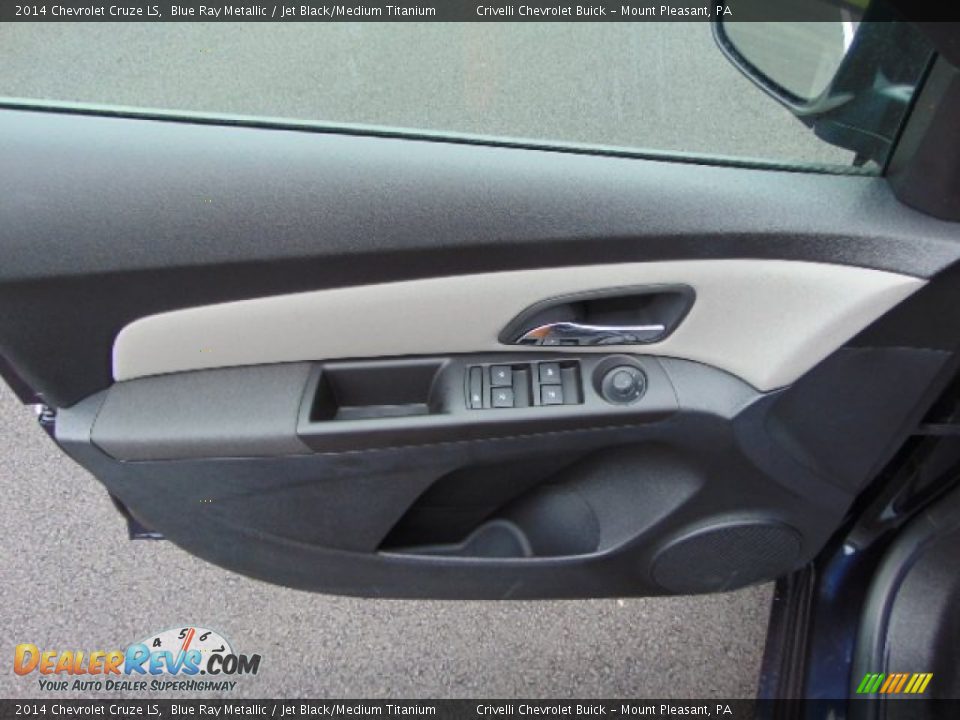 2014 Chevrolet Cruze LS Blue Ray Metallic / Jet Black/Medium Titanium Photo #7
