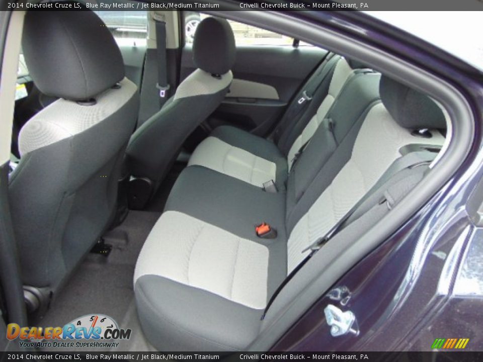 2014 Chevrolet Cruze LS Blue Ray Metallic / Jet Black/Medium Titanium Photo #10