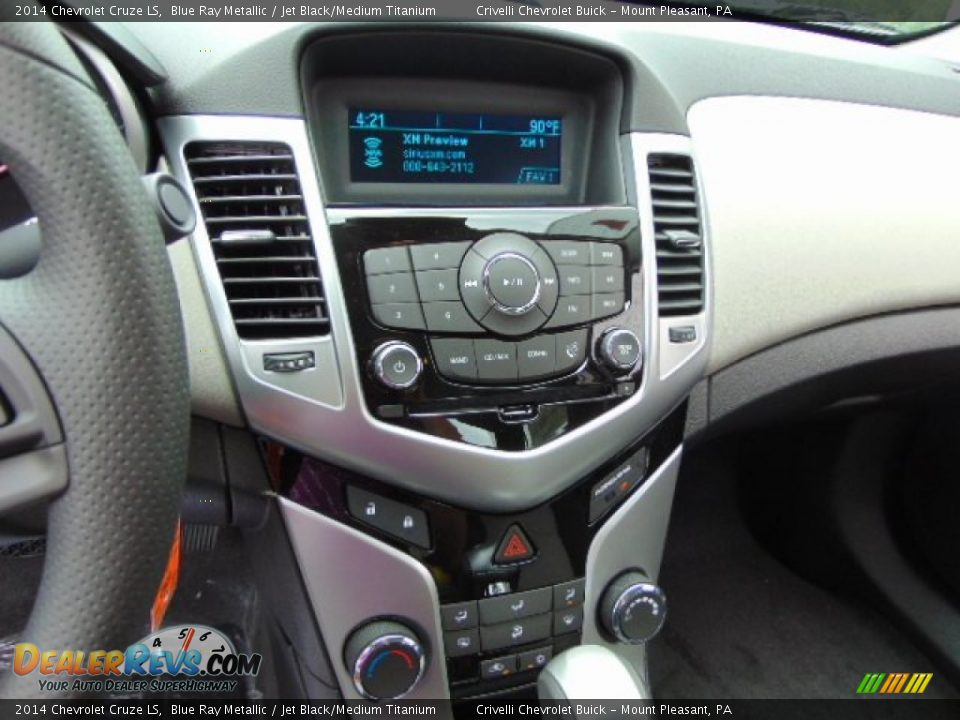 2014 Chevrolet Cruze LS Blue Ray Metallic / Jet Black/Medium Titanium Photo #11