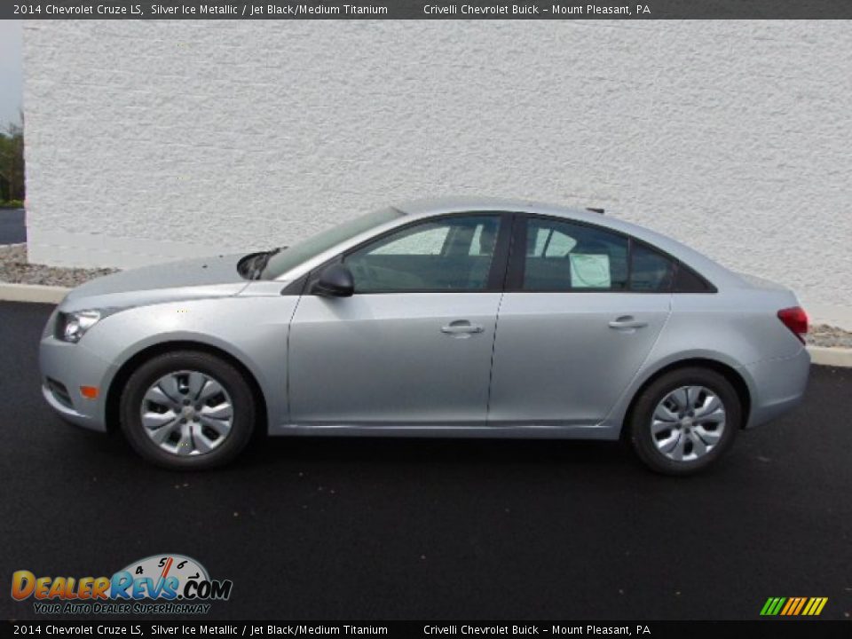 2014 Chevrolet Cruze LS Silver Ice Metallic / Jet Black/Medium Titanium Photo #2