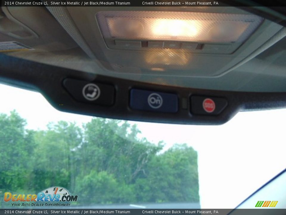 2014 Chevrolet Cruze LS Silver Ice Metallic / Jet Black/Medium Titanium Photo #10