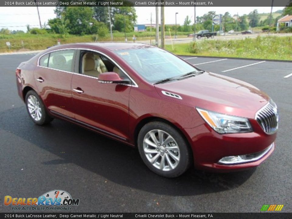 Front 3/4 View of 2014 Buick LaCrosse Leather Photo #5