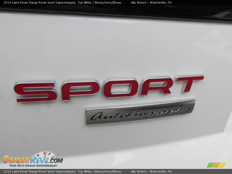 2014 Land Rover Range Rover Sport Supercharged Fuji White / Ebony/Ivory/Ebony Photo #5