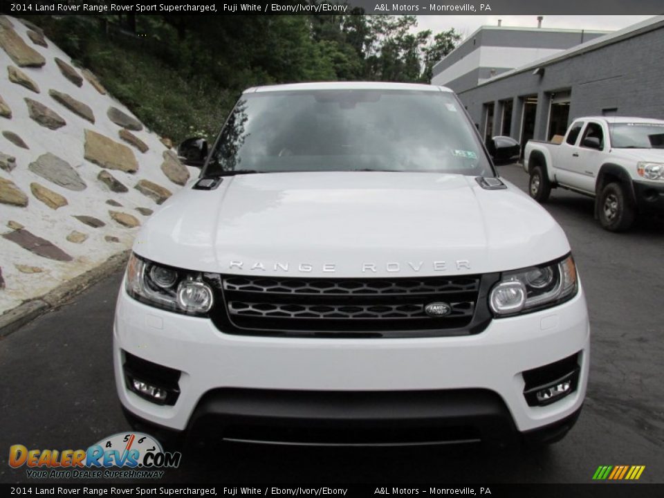 2014 Land Rover Range Rover Sport Supercharged Fuji White / Ebony/Ivory/Ebony Photo #9