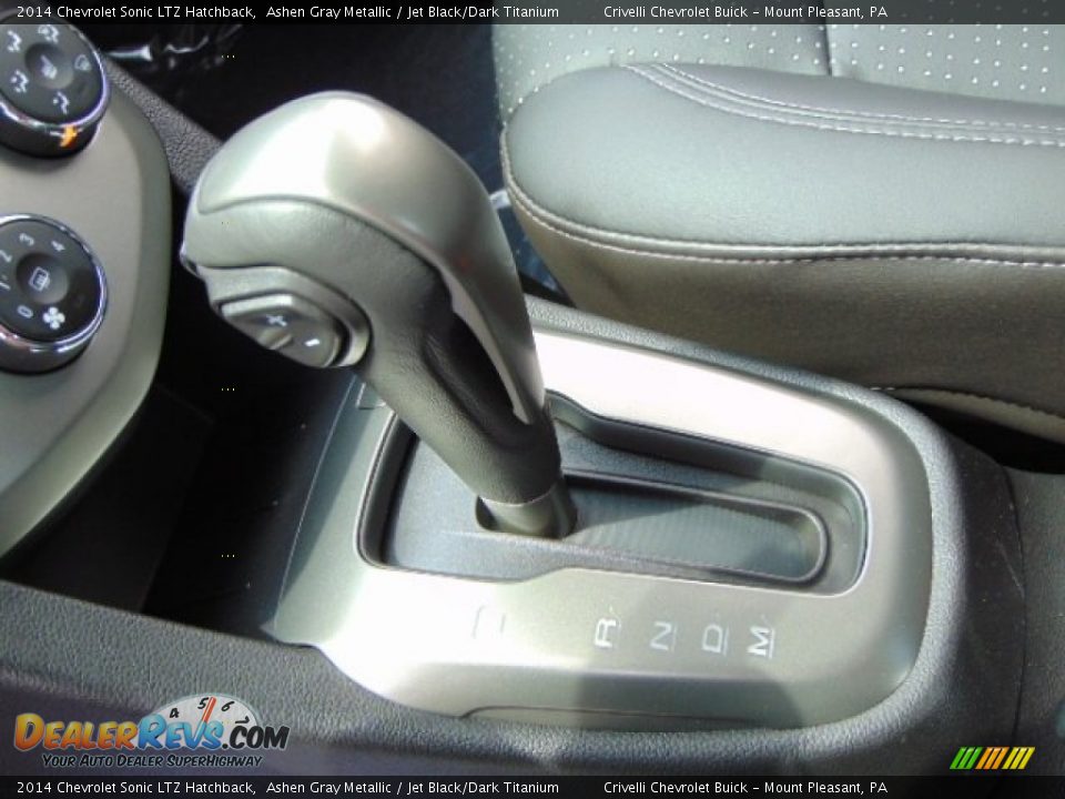 2014 Chevrolet Sonic LTZ Hatchback Ashen Gray Metallic / Jet Black/Dark Titanium Photo #12