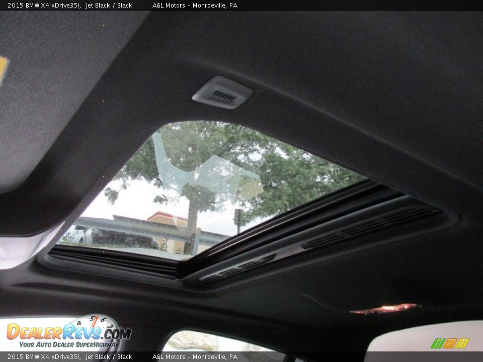 2015 BMW X4 xDrive35i Jet Black / Black Photo #11