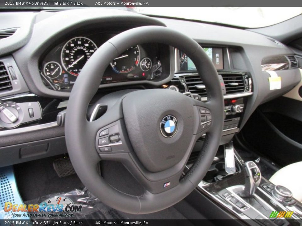 Dashboard of 2015 BMW X4 xDrive35i Photo #14