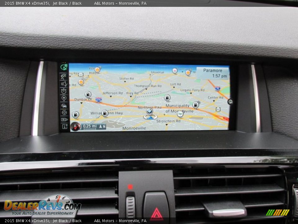 2015 BMW X4 xDrive35i Jet Black / Black Photo #15