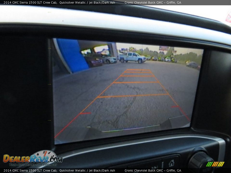 2014 GMC Sierra 1500 SLT Crew Cab Quicksilver Metallic / Jet Black/Dark Ash Photo #14