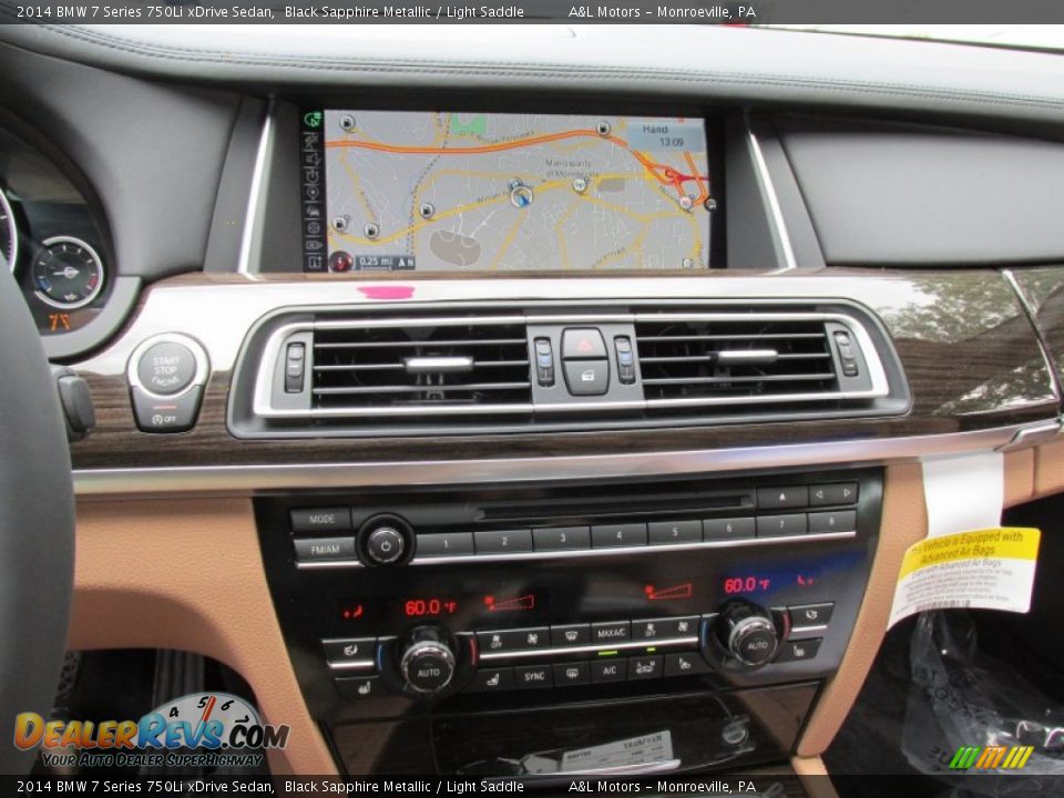 Controls of 2014 BMW 7 Series 750Li xDrive Sedan Photo #15