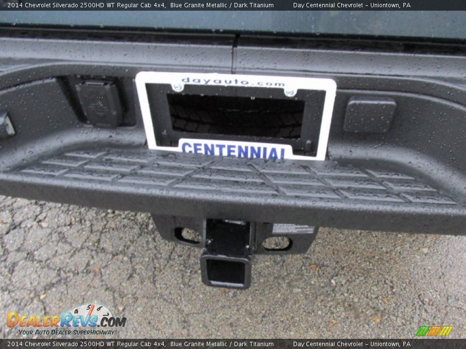 2014 Chevrolet Silverado 2500HD WT Regular Cab 4x4 Blue Granite Metallic / Dark Titanium Photo #7