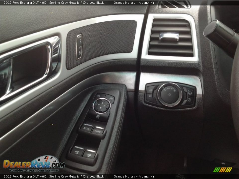 2012 Ford Explorer XLT 4WD Sterling Gray Metallic / Charcoal Black Photo #10