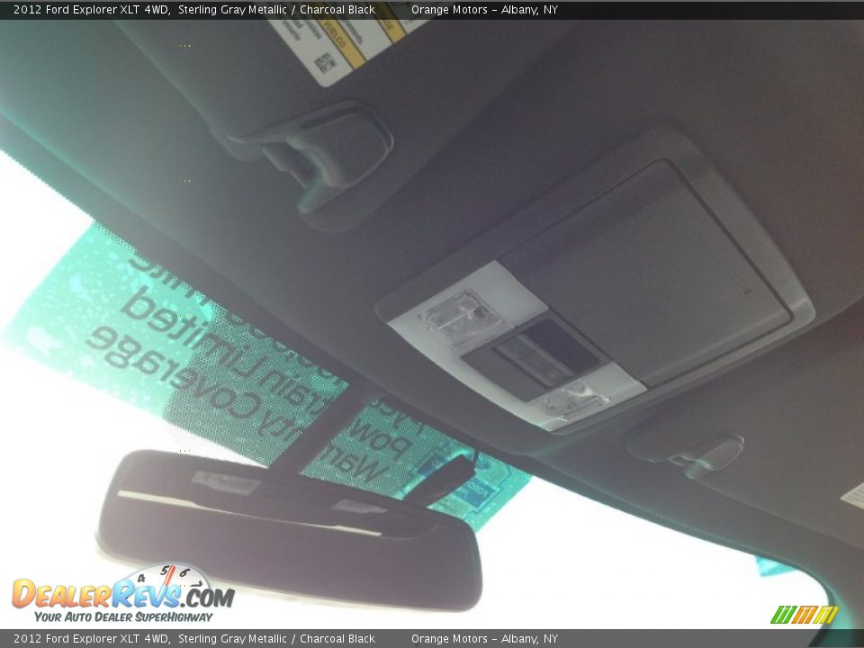 2012 Ford Explorer XLT 4WD Sterling Gray Metallic / Charcoal Black Photo #11