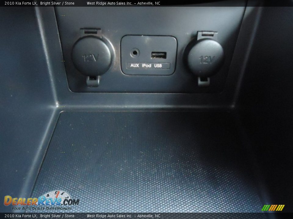 2010 Kia Forte LX Bright Silver / Stone Photo #19