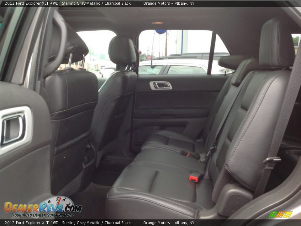 2012 Ford Explorer XLT 4WD Sterling Gray Metallic / Charcoal Black Photo #12