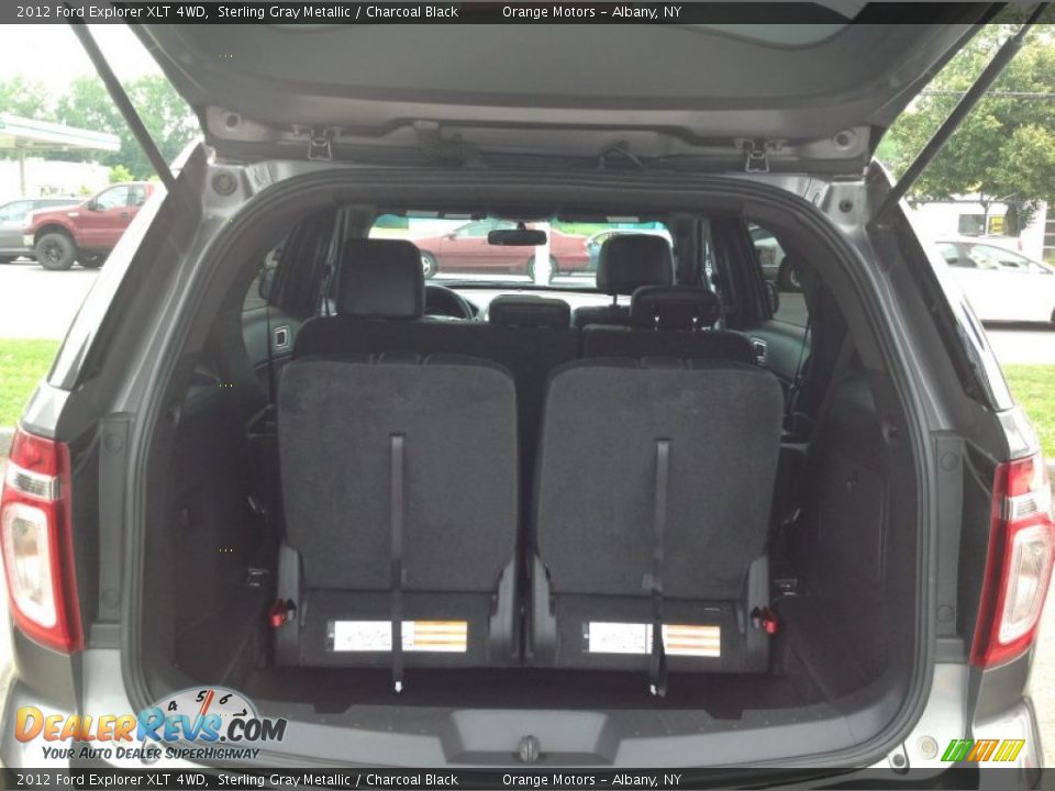 2012 Ford Explorer XLT 4WD Sterling Gray Metallic / Charcoal Black Photo #14