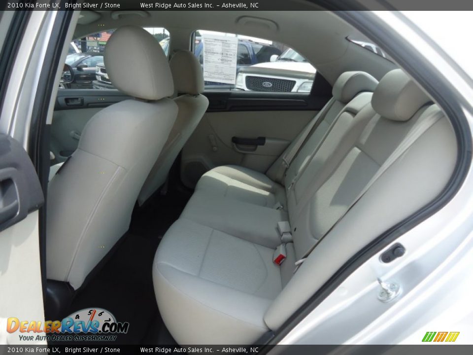 2010 Kia Forte LX Bright Silver / Stone Photo #22