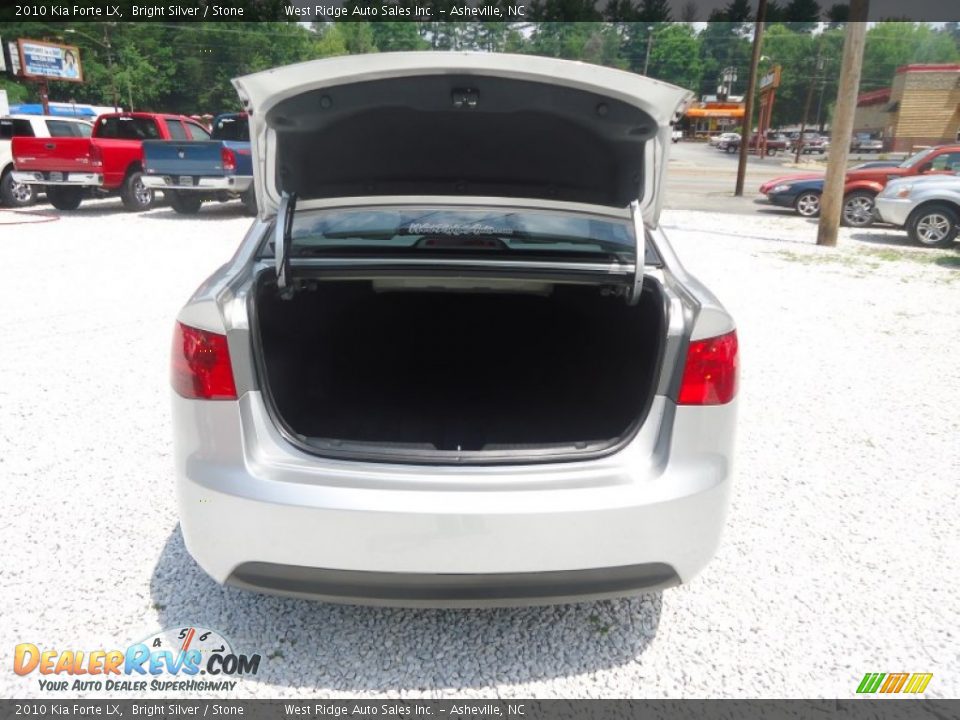 2010 Kia Forte LX Bright Silver / Stone Photo #24