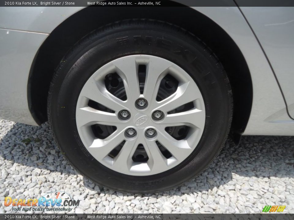 2010 Kia Forte LX Bright Silver / Stone Photo #32