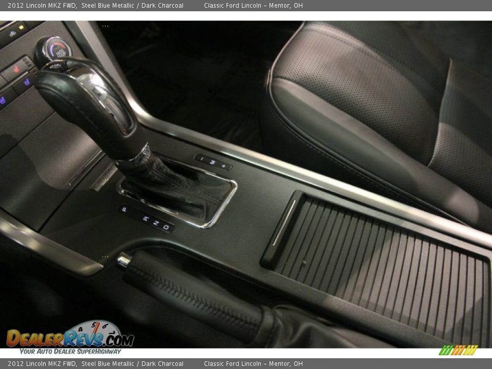 2012 Lincoln MKZ FWD Steel Blue Metallic / Dark Charcoal Photo #16