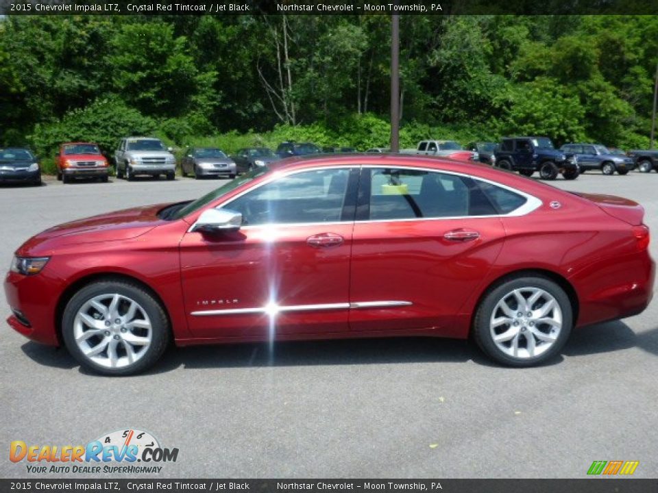 2015 Chevrolet Impala LTZ Crystal Red Tintcoat / Jet Black Photo #2