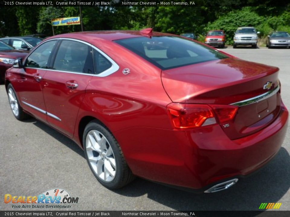 2015 Chevrolet Impala LTZ Crystal Red Tintcoat / Jet Black Photo #3